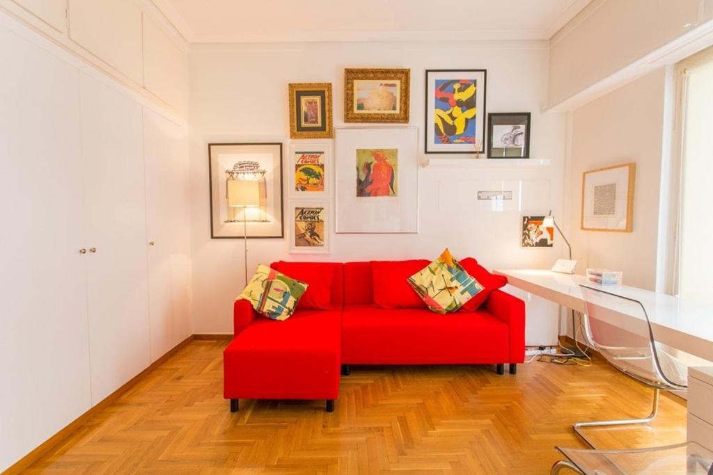 A Cozy Apt In Kolonaki Of Athen Eksteriør bilde