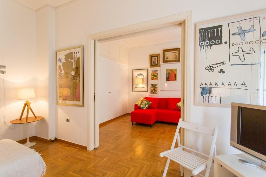 A Cozy Apt In Kolonaki Of Athen Eksteriør bilde